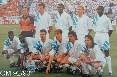 vainquenr de la ligue des champion en93