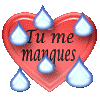 tu me manques grave